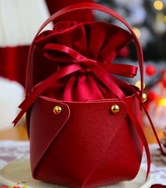6-Pieces Red Velvet DIY Gift Packing set